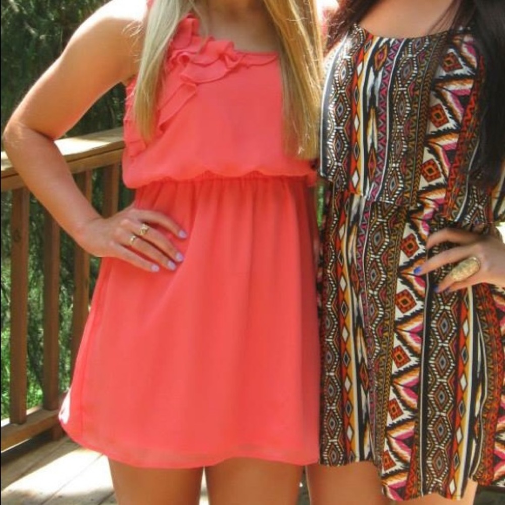 Pink summer dress, perfect for a special occasion!